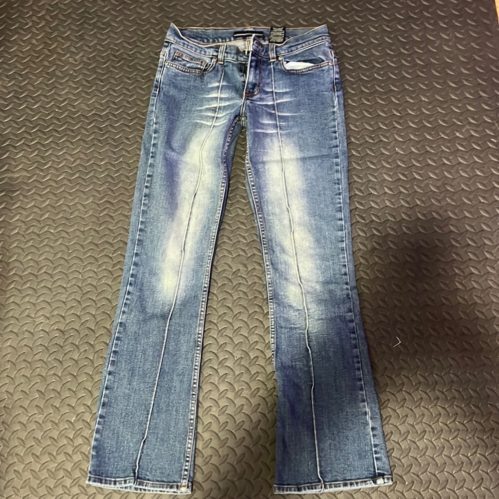 Bebe size 28 gently used bootcut jeans